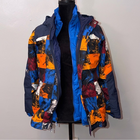 Columbia Omni-Heat Reversible
Jacket for Kids, Size L - Picture 1 of 14
